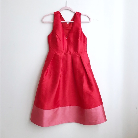 Anthropologie Dresses & Skirts - Anthropologie Maeve pink and red midi Dress